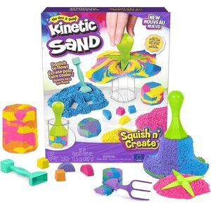 Kinetic Sand, Squish N’ Create Playset